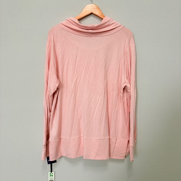 Green Tea Cowl Neck Top - Pink, XXL - NWT - Picture 6 of 6